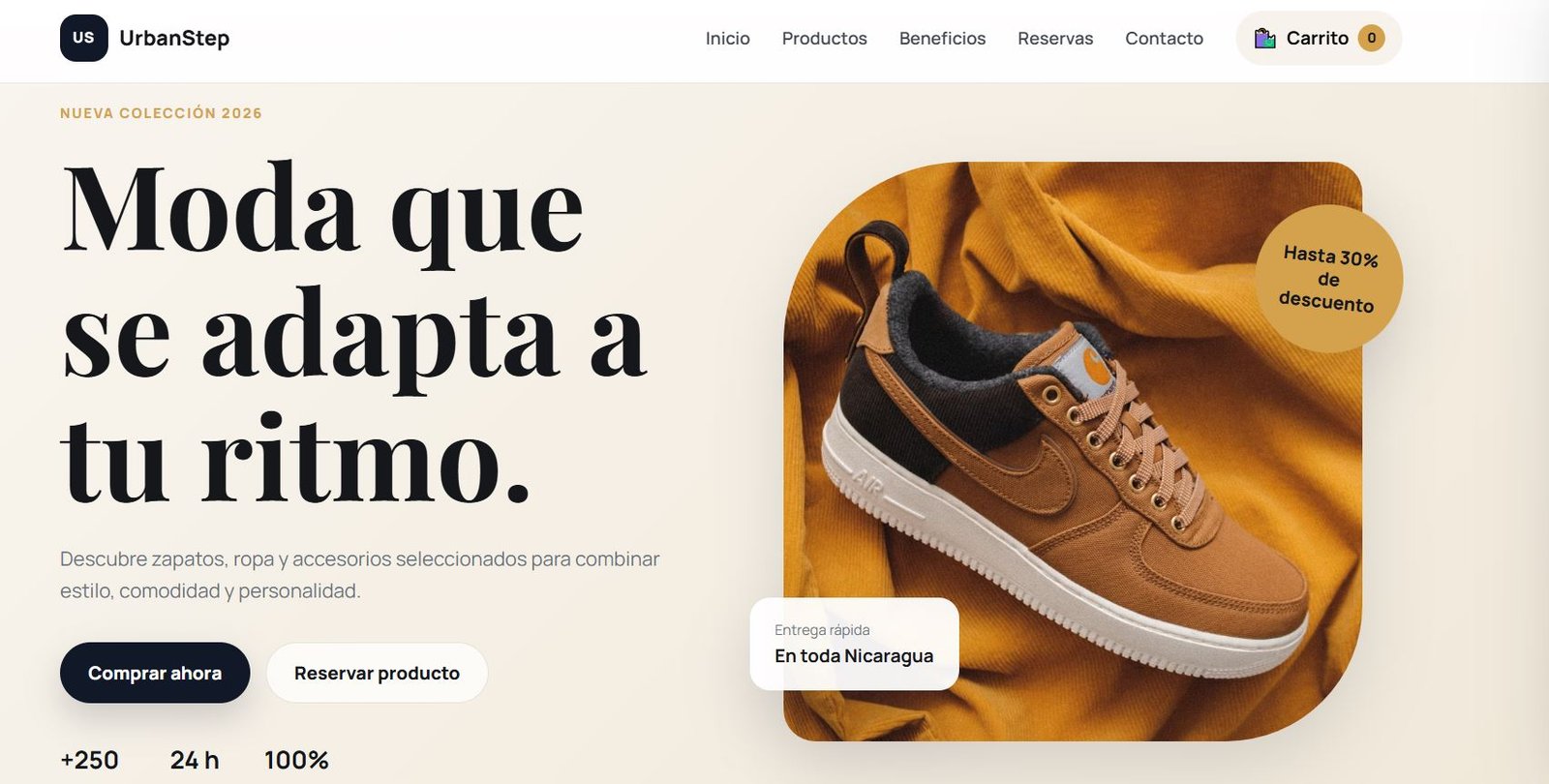 Muestra provisional para Tiendas de ropa y zapatos