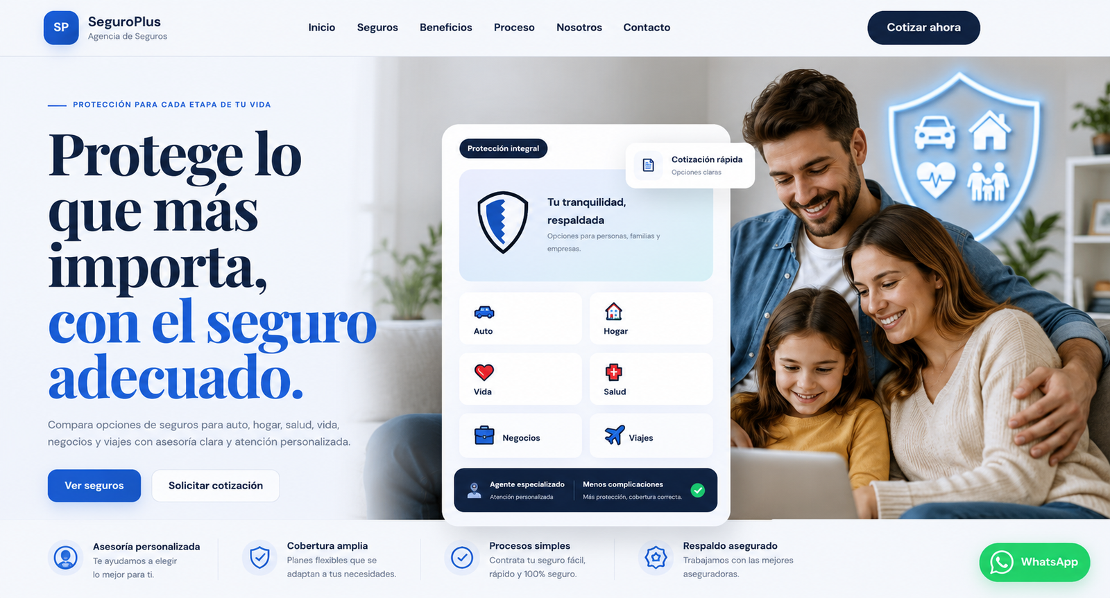 Muestra provisional para Seguros