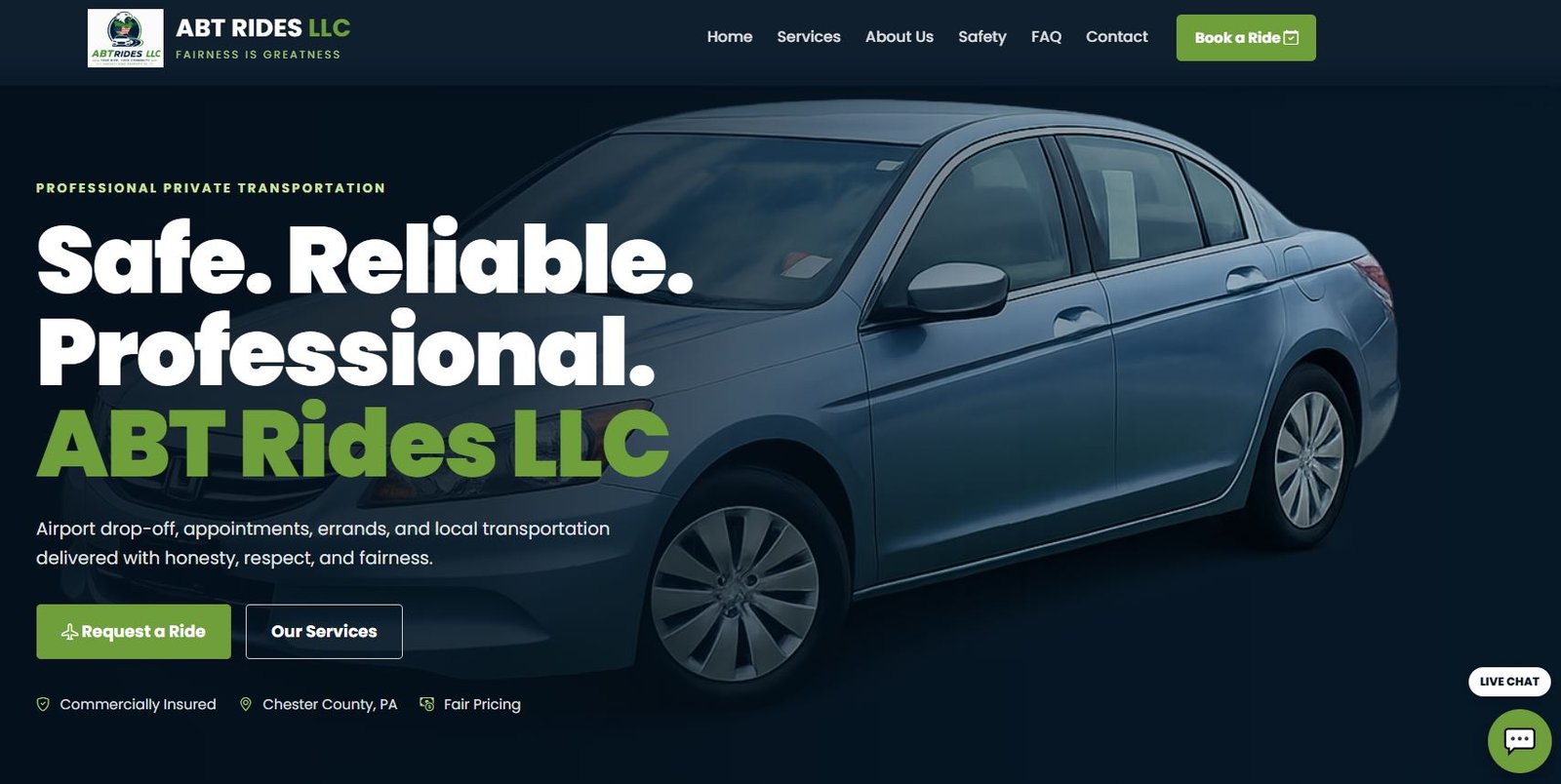 Muestra provisional para Servicios tipo Uber